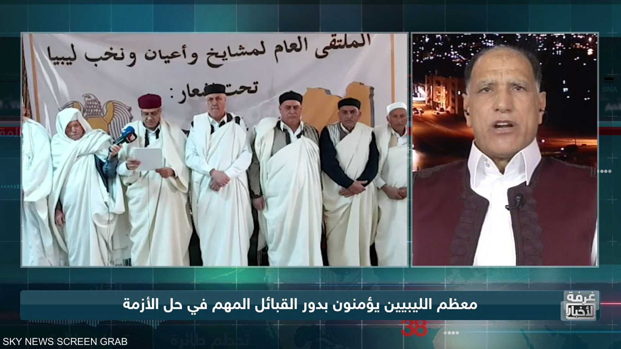 القبائل الليبية.. دور فاعل وموقف واضح | غرفة الأخبار سكاي نيوز عربية