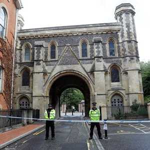 الشرطة البريطانية طوقت مكان الحادث
