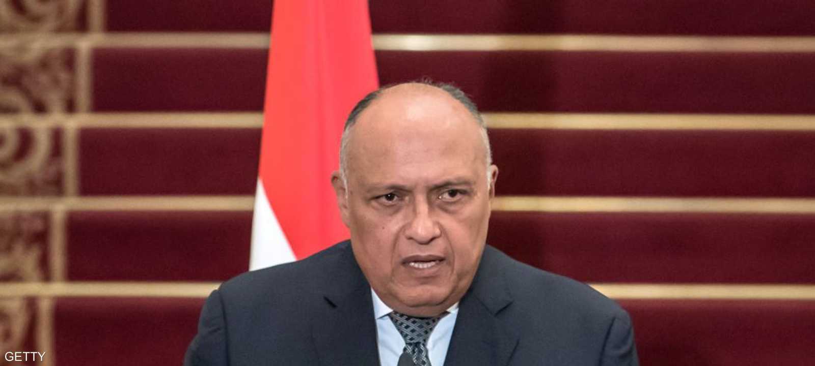 وزير الخارجية المصري سامح شكري