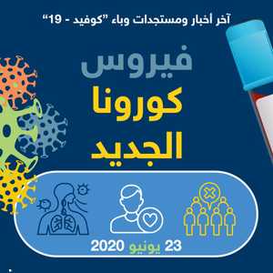 آخر مستجدات فيروس كورونا ليوم 23 يونيو 2020