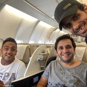 أوس أوس (يسار) واحد من أبرز نجوم مسرح مصر