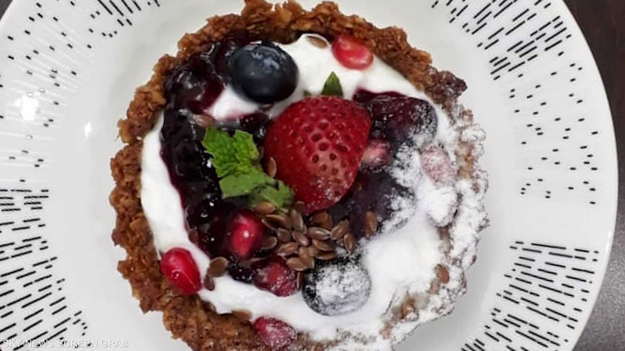 جرانولا مع الزباي اليوناني وصفة صحية ومفيدة