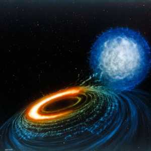 أرشيفية.. وميض صادر من ثقب أسود