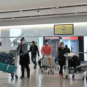 أرشيفية لمسافرين في مطار هيثرو