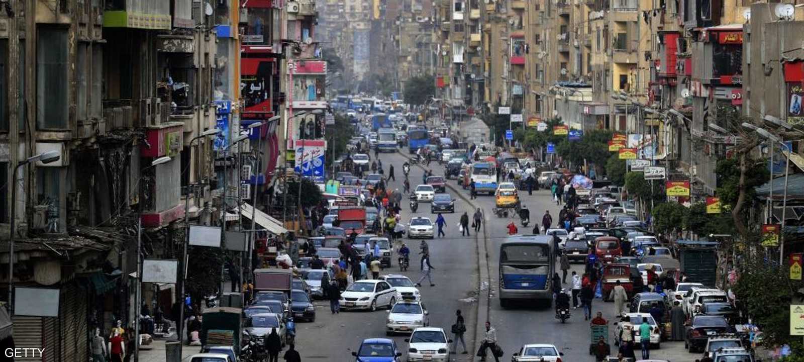 أحد شوارع العاصمة المصرية القاهرة