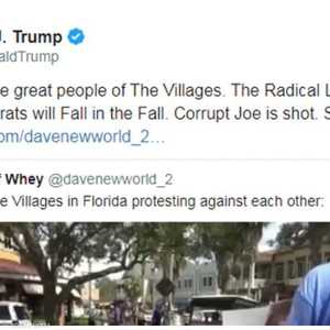 فيديو أعاد نشره ترامب قبل أن يسارع إلى حذفه