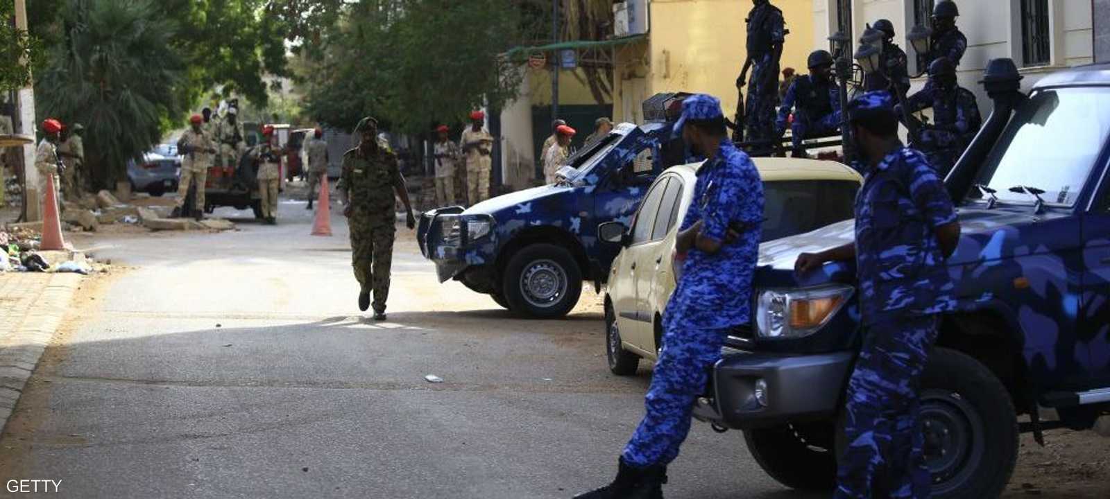 عناصر من الشرطة السودانية في لقطة أرشيفية