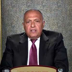 وزير الخارجية المصري سامح شكري