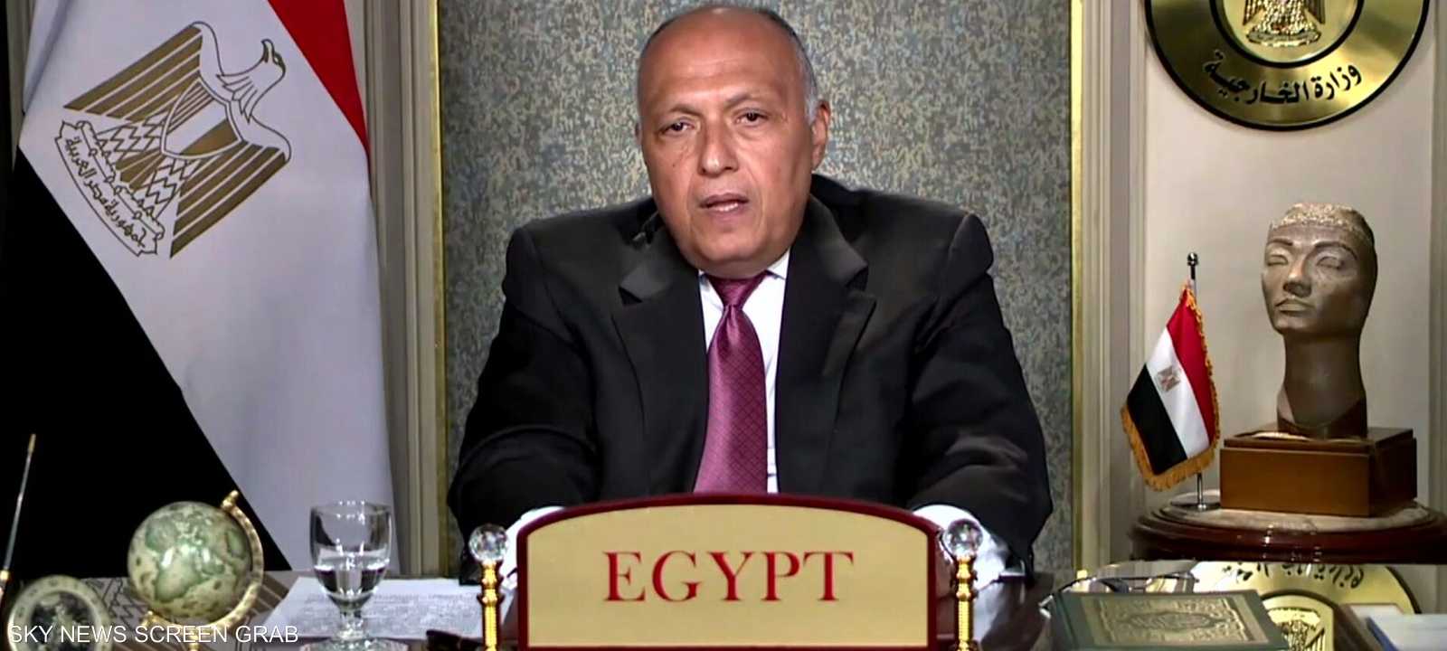 وزير الخارجية المصري سامح شكري