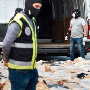 جرى ضبط أكثر من 7.5 طن من الكوكايين