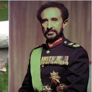 هيلا سيلاسي وتمثاله المحطم في لندن