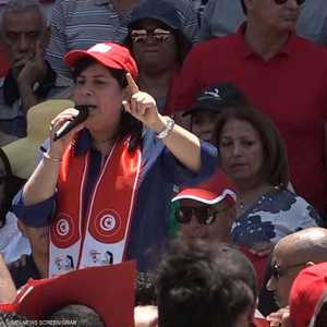 رئيسة الحزب الدستوري الحر عبير موسي