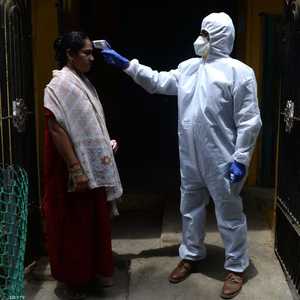 سجلت الهند ما يقرب من 25 ألف حالة جديدة.