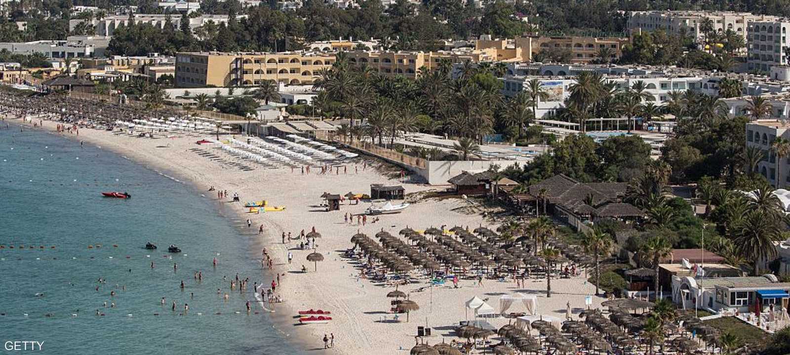 شاطئ مدينة سوسة شرقي تونس
