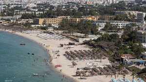 شاطئ مدينة سوسة شرقي تونس