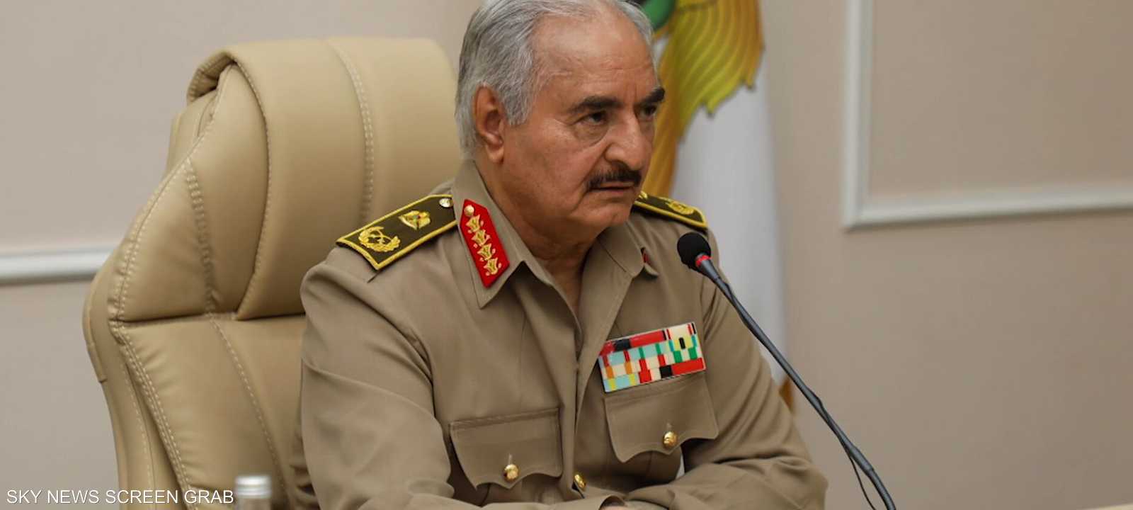 القائد العام للجيش الوطني الليبي المشير خليفة حفتر