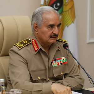 القائد العام للجيش الوطني الليبي المشير خليفة حفتر
