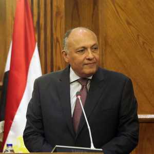 وزير الخارجية المصري سامح شكري.