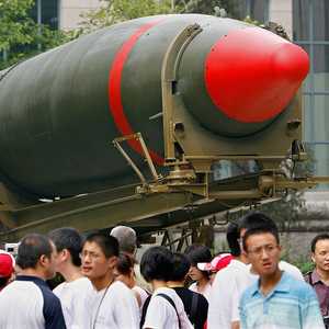 صورة أرشيفية لصاروخ نووي صيني