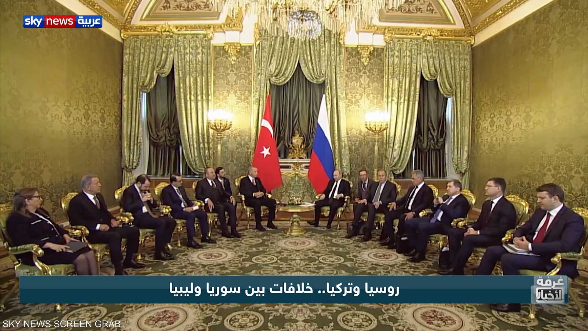 روسيا وتركيا.. خلافات بين سوريا وليبيا