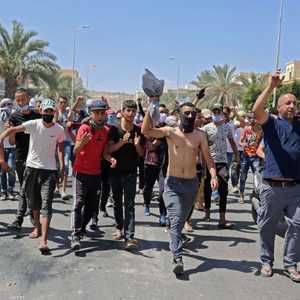 احتجاجات بمنطقة رمادة بمحافظة تطاوين التونسية