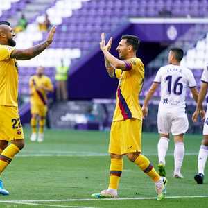 ميسي وفيدال.. هدف يعني الكثير