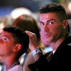 رونالدو ونجله الصغير