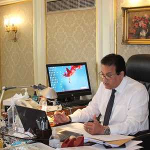 وزير التعليم العالي والبحث العلمي في مصر خالد عبد الغفار