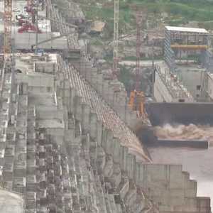 صور بالأقمار الصناعية لخزان سد النهضة الإثيوبي