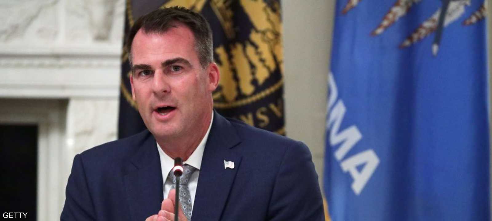 حاكم أوكلاهوما كيفن ستيت