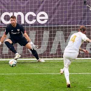 راموس سجل ركلة جزاء حاسمة أمام أتلتيك بلباو