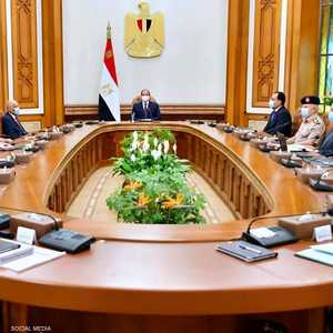 ترأس الرئيس المصري عبد الفتاح السيسي اجتماع مجلس الدفاع