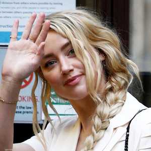 الممثلة الأميركية أمبير هيرد