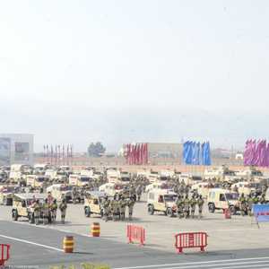 جانب من تدريبات للجيش المصري