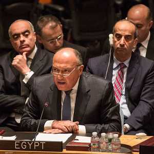 وزير الخارجية المصري سامح شكري