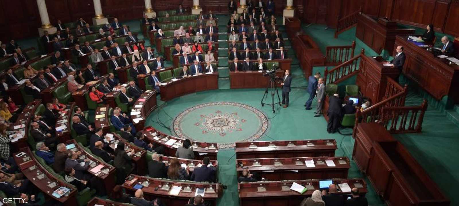 جانب من إحدى جلسات مجلس النواب التونسي.