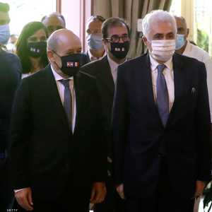 لودريان أكد على وقوف فرنسا مع لبنان في هذه الظروف الصعبة.