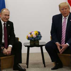 أرشيفية للقاء سابق بين بوتن وترامب