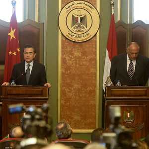 وزيرا خارجية مصر والصين في لقاء سابق