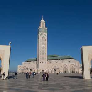 مسجد الحسن الثاني في مدينة الدار البيضاء