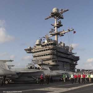 حاملة الطائرات الأميركية "إيزنهاور" تصل إلى البحر المتوسط