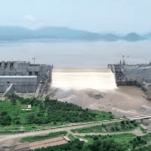 جانب من سد النهضة