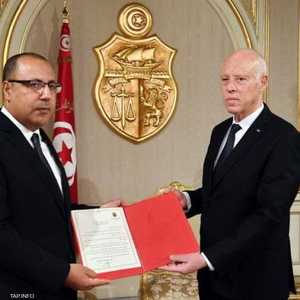 سعيّد والمشيشي لحظة التكليف برئاسة الحكومة