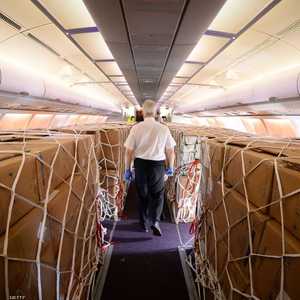 صورة أرشيفية لطائرة شحن