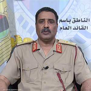 المتحدث باسم الجيش الوطني الليبي اللواء أحمد المسماري