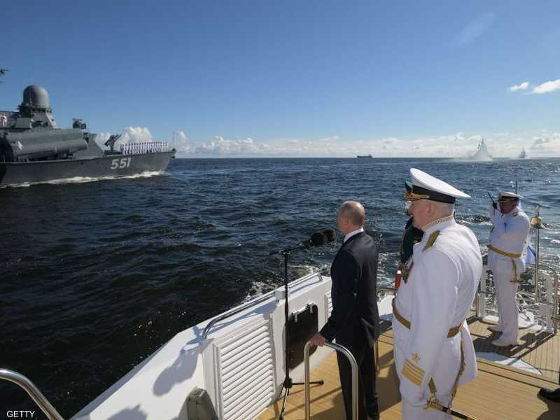 عيد البحرية الروسية يصل طرطوس.. وبوتن يتحدث عن السفن الـ40 | سكاي نيوز عربية