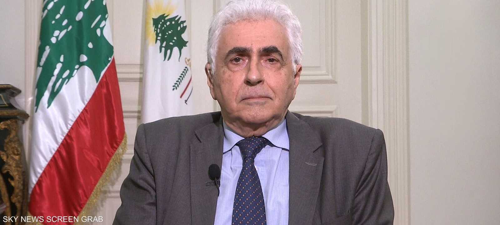 وزير الخارجية اللبناني ناصيف حتّي