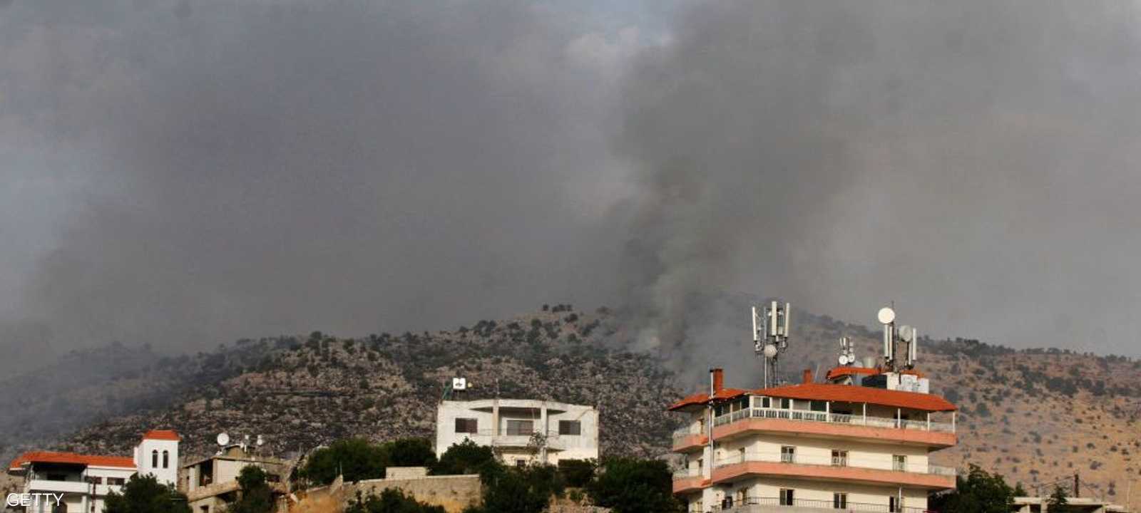 شهدت الحدود بين لبنان وإسرائيل توترا الاثنين
