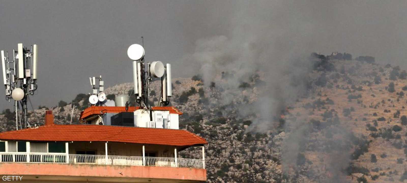 جانب من الحدود بين لبنان وإسرائيل