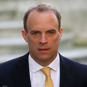 وزير الخارجية البريطاني دومينيك راب